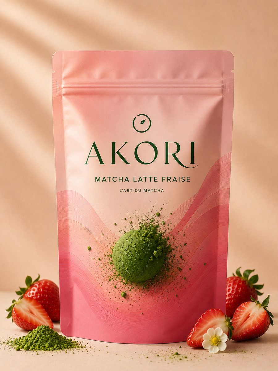 MATCHA LATTE FRAISE