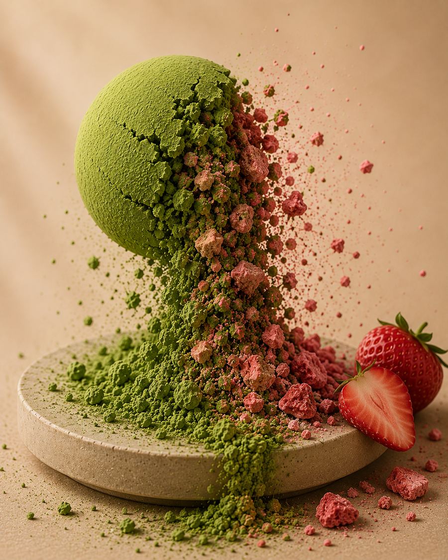MATCHA LATTE FRAISE